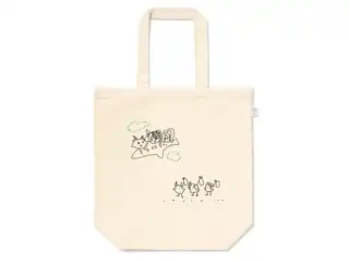 なでると一緒に旅しよ！トートバッグ 「一緒になっちゃった！」編 - Mの公式画像