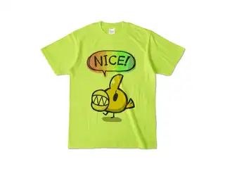 荒咬オウガ 活動半年&4万人記念オリジナルTシャツ 【ライトグリーン・Sサイズ】ないすっちぃTシャツの公式画像