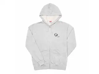 飛鳥ひな　歩くひよこパーカー ジップパーカー - XL - 杢グレーの公式画像