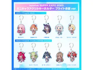 『hololive SUPER EXPO 2023』
ミニキャラアクリルキーホルダー ブライト衣装ver. ホロライブEnglish ミニキャラアクリルキーホルダー ブライト衣装ver. ハコス・ベールズ