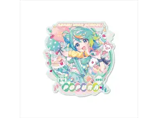 あおぎり高校 ぷわぷわぽぷら 誕生日記念グッズ2025 ステッカーの公式画像
