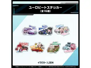 hololive English Eurobeat Remix Albumグッズ ステッカー ユーロビートステッカー 古石ビジュー