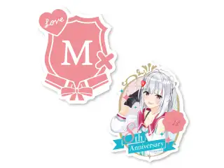 あおぎり高校 萌実 8周年記念グッズ ステッカーセット