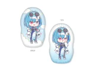 あおぎり高校 ぽぷらーと ダイカットクッション 春雨麗女