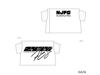 【にじフェス2026】にじぱぺTシャツ ブラックの公式画像