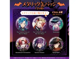 ホロスターズEnglish -TEMPUS- ハロウィン2023 メタリック缶バッジ The Exiled Prince of the Fire Plane