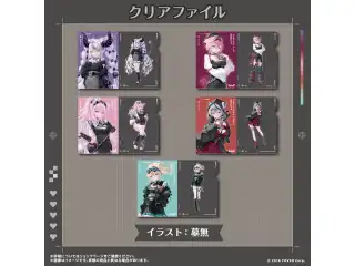 Secret Love-Token holoX クリアファイル 沙花叉クロヱ