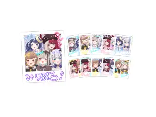 ミリプロオフィシャルグッズ ランダムチェキ風カード 全11種の公式画像