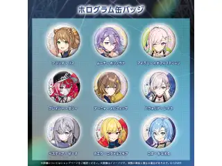 hololive Indonesia 5th Anniversary LIVE, “Chromatic Future” ホログラム缶バッジ クレイジー・オリー