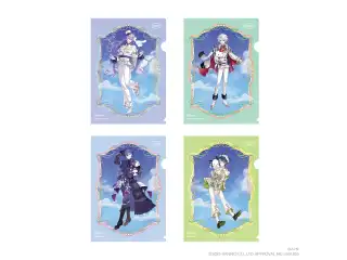 【Dytica×サンリオキャラクターズ】キラキラクリアファイル 小柳ロウ×クロミ