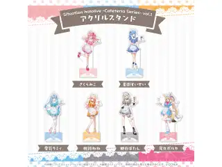 Situation hololive -Cafeteria Series- vol.1 アクリルスタンド 獅白ぼたんの公式画像