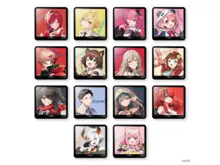 【FOCUS ON】ランダムスクエア缶バッジ vol.2