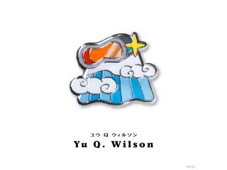 【NIJISANJI EN PIN BADGE COLLECTION Vol.1】モチーフピンバッジ ユウ Q ウィルソンの公式画像