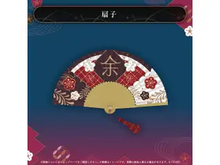 百鬼あやめ 活動7周年記念 扇子の公式画像