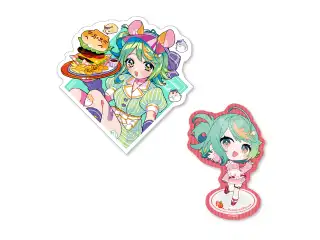 あおぎり高校 公式美術部 ステッカーセット ぷわぷわぽぷら
