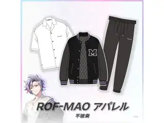 【ROF-MAOアパレル】不破湊 サイドライン入りジャージパンツ L