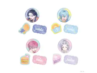 【ぽっぴん！すぷれあ】ぷっくりアクリルステッカー 篠宮ゆの