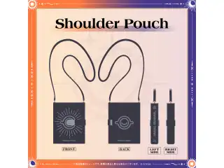 【2次販売】Takanashi Kiara / Ninomae Ina’nis 1st Concert "Drawn to Dawn" ライブグッズ 予約商品 Shoulder Pouchの公式画像