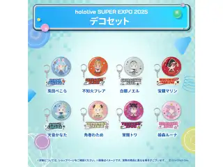 hololive SUPER EXPO 2025 デコパーカー&デコセット 3期生 デコセット 宝鐘マリン