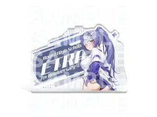 あおぎり高校 エトラ 7周年記念グッズ アクリルブロックの公式画像