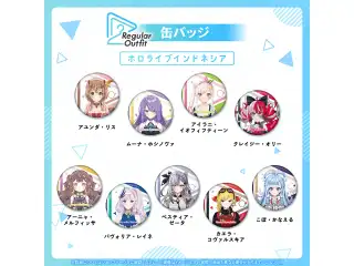 Regular Outfit ホロライブインドネシア 缶バッジ クレイジー・オリー