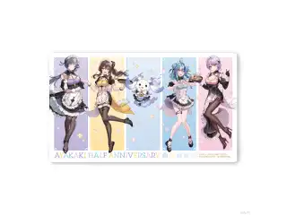 【いずれ菖蒲か杜若 Half Anniversary】大判ラバーマット