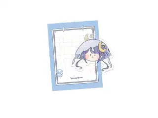 ゆらぎゆらデビュー記念　アクリルキーホルダー