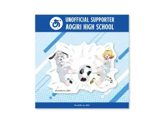 あおぎり高校 南葛SCコラボ記念グッズ ステッカー 山黒音玄＆うる虎がーるの公式画像