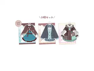 甘狼このみ 3周年記念 衣装アクリルキーホルダーセットの公式画像