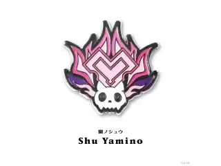 【NIJISANJI EN PIN BADGE COLLECTION Vol.2】モチーフピンバッジ 闇ノシュウ