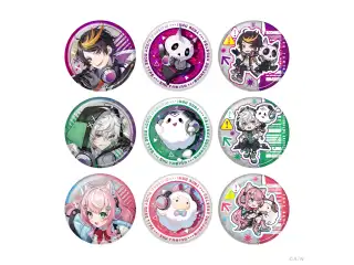 【NIJISANJI Buddy Mode Type：Shu, Kagetsu & Nari】ランダムホログラム缶バッジ