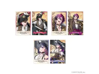 【XSOLEIL 3rd Anniversary】フォト風カード2枚セット ヴェール ヴァーミリオンの公式画像