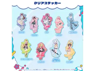 ホロナツパラダイス グッズ vol.2 クリアステッカー 1期生 クリアステッカー 赤井はあとの公式画像