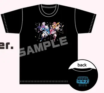 hololive GAMERS fes. 超超超超ゲーマーズ Tシャツ BLACK Ver.の共通画像