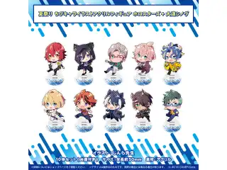 ホロライブ夏祭り×アトレ秋葉原 開催記念グッズ ちびキャライラストアクリルフィギュア ホロスターズ+大道シノヴフィギュの公式画像