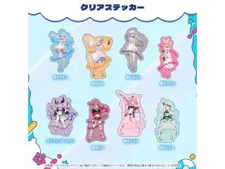 ホロナツパラダイス グッズ vol.2 クリアステッカー 秘密結社holoX クリアステッカー 鷹嶺ルイの公式画像