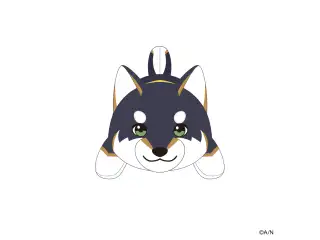 【黒夢町より、残暑お見舞い申し上げます】ぬいぐるみクッション 黒井しば 【黒夢町より、残暑お見舞い申し上げます】ぬいぐるみクッション 黒井しばの公式画像