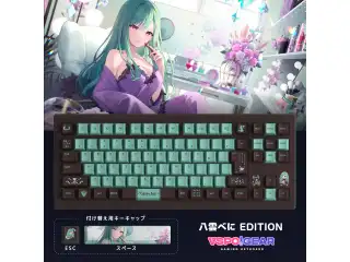 VSPO! GEAR ゲーミングキーボード 八雲べにEditionの公式画像