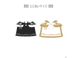 【TOGABITO 8th Anniv.】KINGマント WHITE【にじぬいグッズ】の公式画像