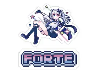 【天帝フォルテ】 2024誕生日　ステッカーセット