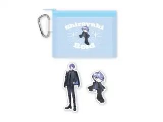 【Contre-Jour】ステッカーポーチセット〈事前販売〉 白雪レイド