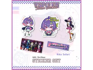 VSPO! EN Team Jacket Series - ステッカーセット ソラリリコ