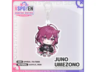 VSPO! EN Starter Series - アクリルキーホルダー 梅園ジュノ