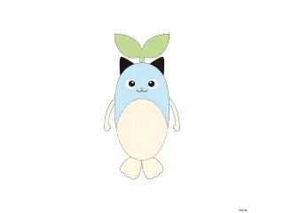 【エデン組 3rd Anniversary】ぬいぐるみクッション まめねこ
