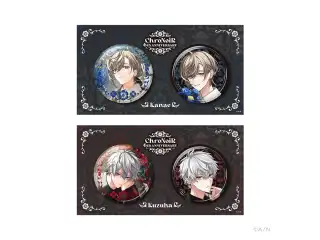 【ChroNoiR 6th ANNIVERSARY】箔押し缶バッジセット 叶の公式画像