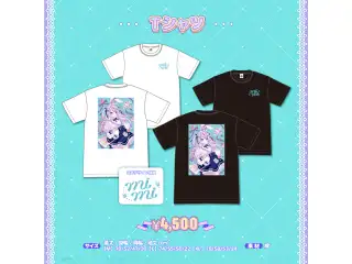 兎咲ミミ　3周年記念2023 Tシャツ　黒Mの公式画像