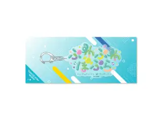 あおぎり高校 ネームアクリルキーホルダー ぷわぷわぽぷらの公式画像