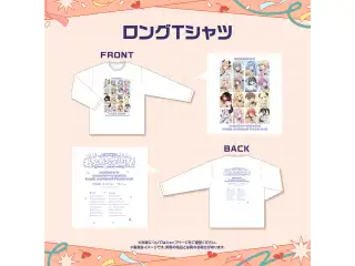 【先行発送】ホロライブわちゃわちゃ学園祭 イベントグッズ 先行通販 ロングTシャツ