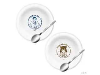 【にじさんじカレー】カレー皿＆スプーンセット 文野環の公式画像