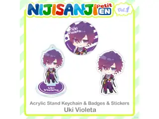 【NIJISANJI EN Petit vol.1】浮奇・ヴィオレタ 【NIJISANJI EN Petit vol.1】ステッカー 浮奇・ヴィオレタの公式画像